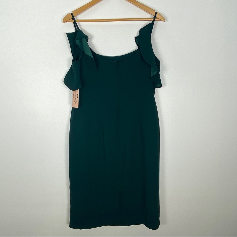 Nanette Lepore evergreen dress size 10 - Picture 6 of 11